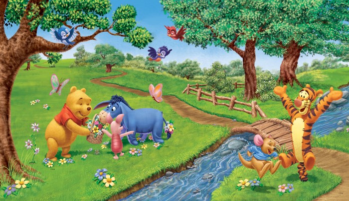 Các mẫu giấy dán tường phòng ngủ trẻ em đẹp